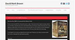 Desktop Screenshot of davidmarkbrownwrites.com